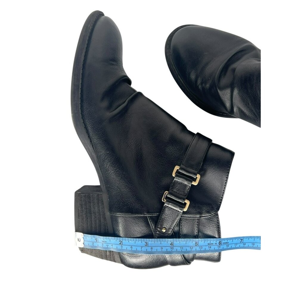 Dr. Scholls Women's Black Ankle Boots with 1.5" Heel Size 11M - Picture 8 of 9